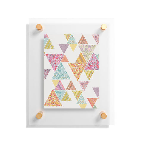 Valentina Ramos Geo Road pattern Floating Acrylic Print