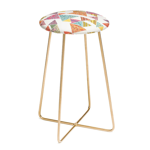 Valentina Ramos Geo Road pattern Counter Stool