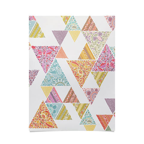 Valentina Ramos Geo Road pattern Poster