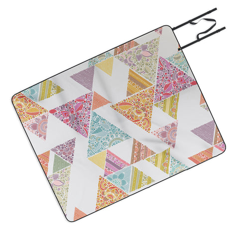 Valentina Ramos Geo Road pattern Picnic Blanket