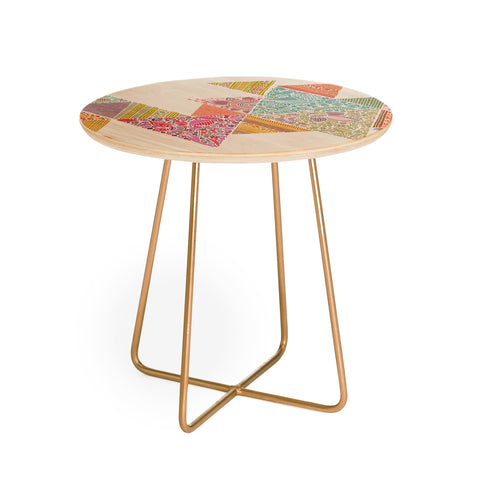 Valentina Ramos Geo Road Round Side Table