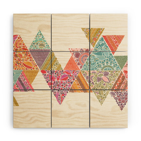Valentina Ramos Geo Road Wood Wall Mural