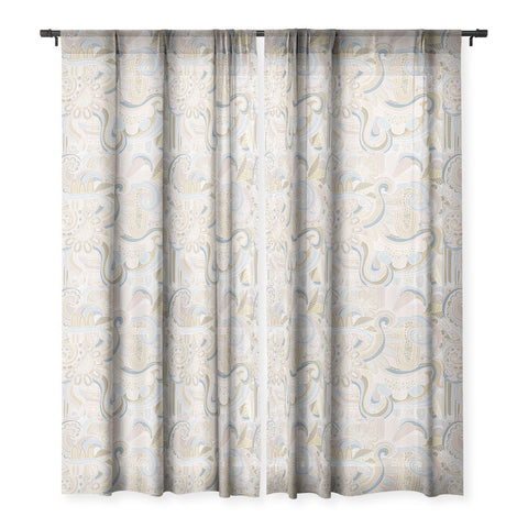 Valentina Ramos GeoShapes Sheer Window Curtain