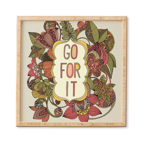 Valentina Ramos Go For It Framed Wall Art