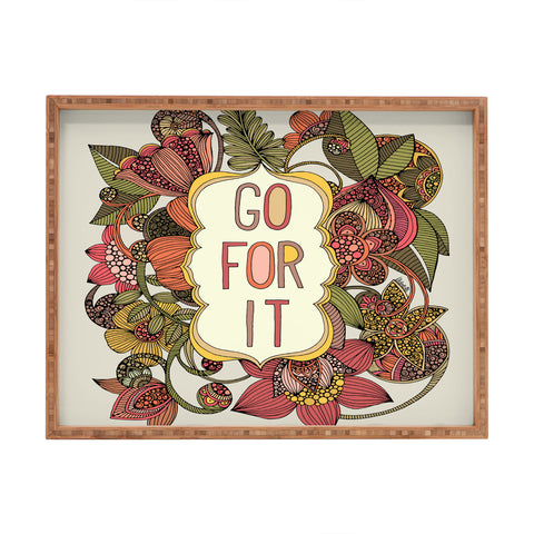 Valentina Ramos Go For It Rectangular Tray