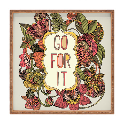 Valentina Ramos Go For It Square Tray