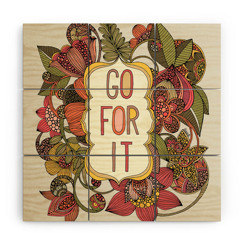 Valentina Ramos Go For It Wood Wall Mural