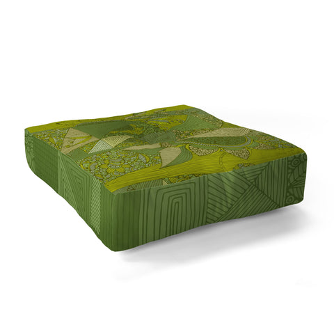 Valentina Ramos Green Myth Floor Pillow Square
