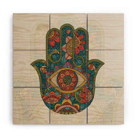 Valentina Ramos Hamsa Wood Wall Mural