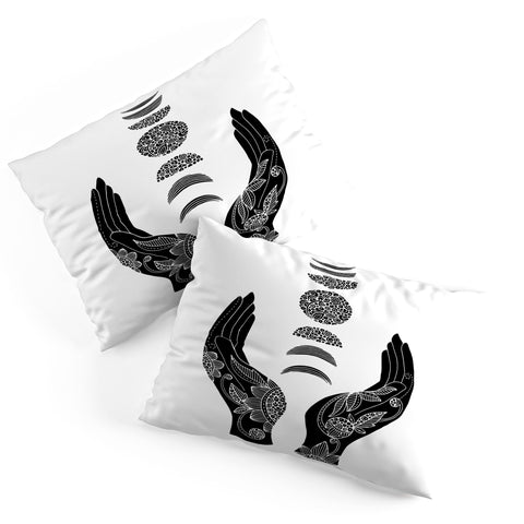 Valentina Ramos Hand and Moon Pillow Shams