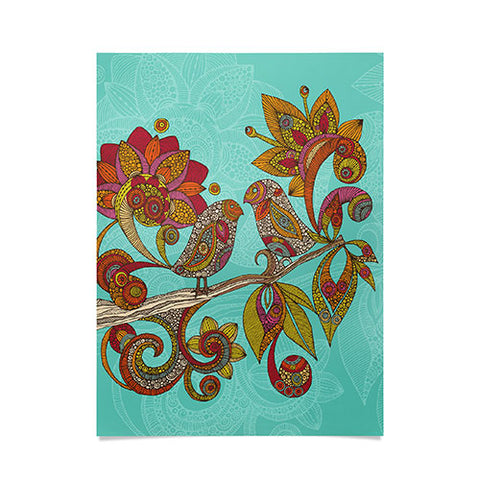 Valentina Ramos Hello Birds Poster
