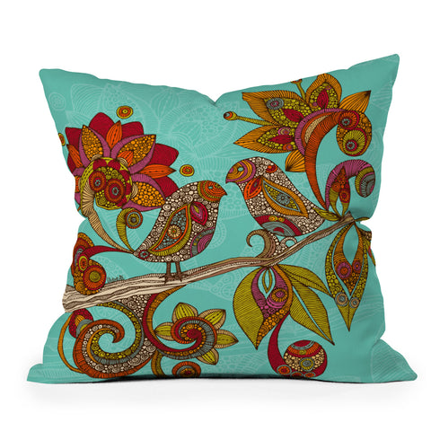 Valentina Ramos Hello Birds Throw Pillow