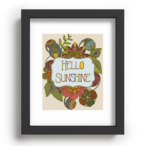 Valentina Ramos Hello My Sunshine Recessed Framing Rectangle