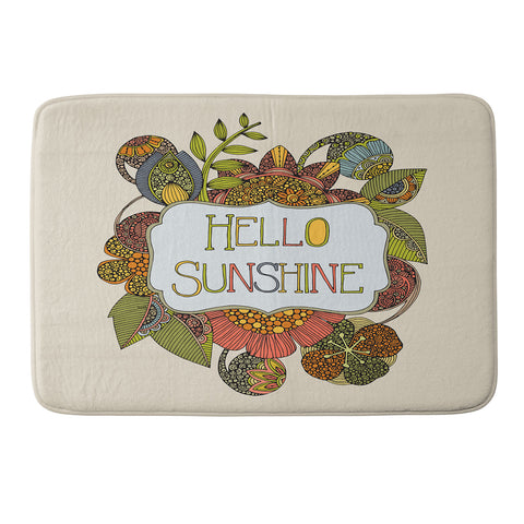 Valentina Ramos Hello My Sunshine Memory Foam Bath Mat