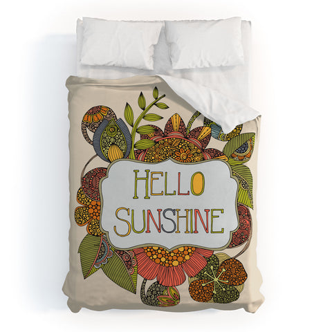 Valentina Ramos Hello My Sunshine Duvet Cover