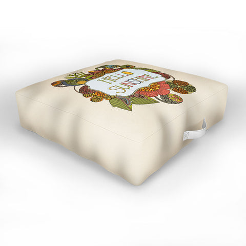 Valentina Ramos Hello My Sunshine Outdoor Floor Cushion