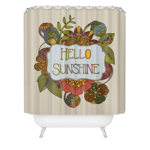 Valentina Ramos Hello My Sunshine Shower Curtain