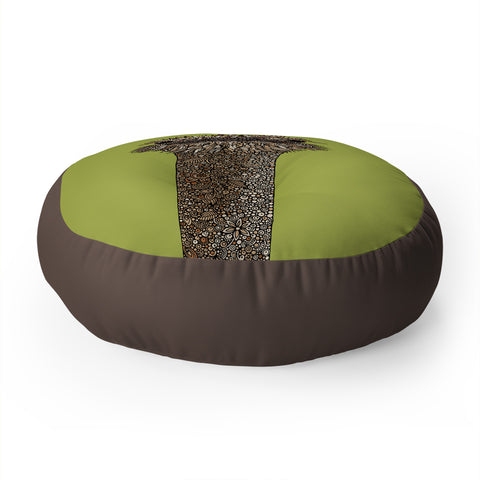 Valentina Ramos Hello Person Floor Pillow Round