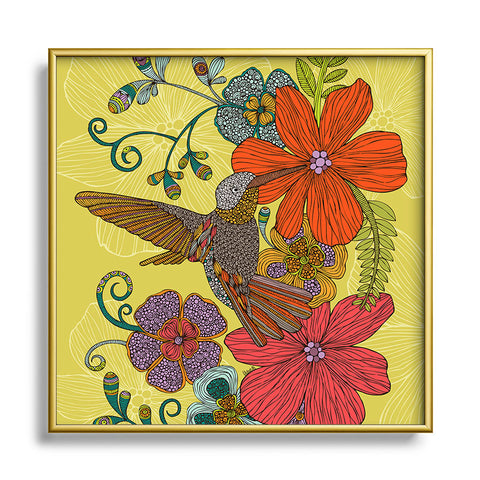 Valentina Ramos Humming Heaven Metal Square Framed Art Print