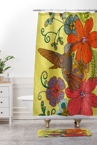 Valentina Ramos Humming Heaven Shower Curtain And Mat