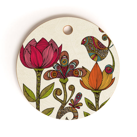 Valentina Ramos In The Garden Cutting Board Round