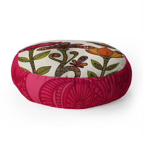 Valentina Ramos In The Garden Floor Pillow Round