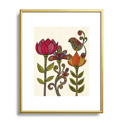 Valentina Ramos In The Garden Metal Framed Art Print