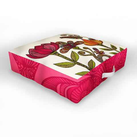 Valentina Ramos In The Garden Outdoor Floor Cushion