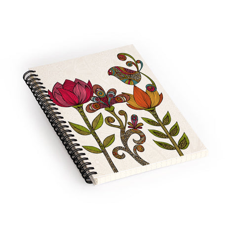 Valentina Ramos In The Garden Spiral Notebook