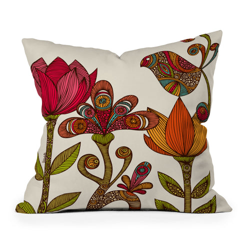 Valentina Ramos In The Garden Throw Pillow