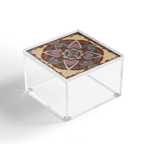 Valentina Ramos Indigo mandala Acrylic Box