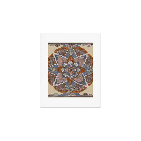 Valentina Ramos Indigo mandala Art Print