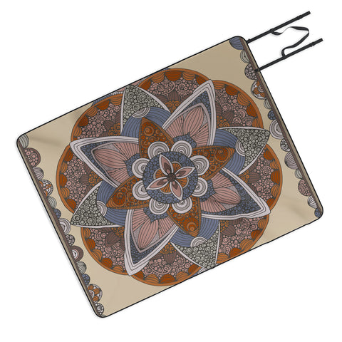 Valentina Ramos Indigo mandala Picnic Blanket