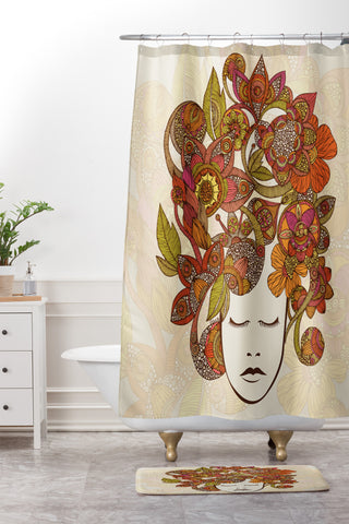 Valentina Ramos Its All In Your Head Shower Curtain And Mat
