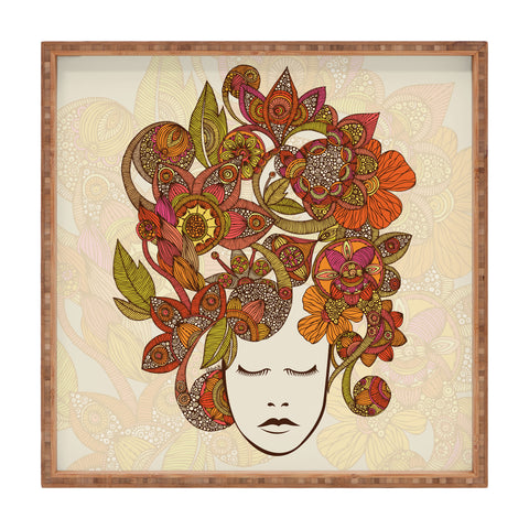 Valentina Ramos Its All In Your Head Square Tray