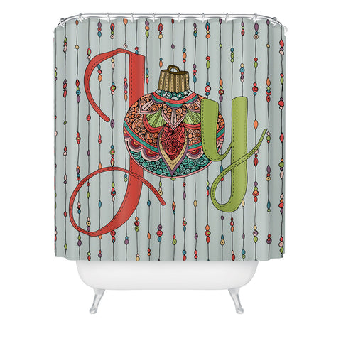 Valentina Ramos Joy Ornament Shower Curtain