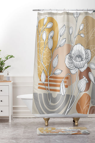 Valentina Ramos Kami Shower Curtain And Mat