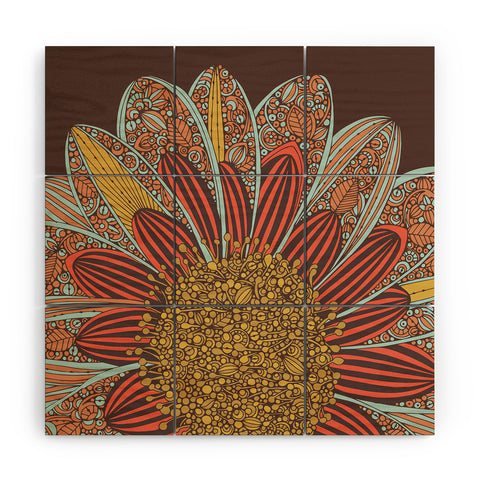 Valentina Ramos Knossos brown Wood Wall Mural