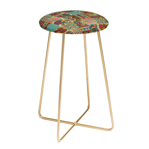 Valentina Ramos Like a Quilt Counter Stool