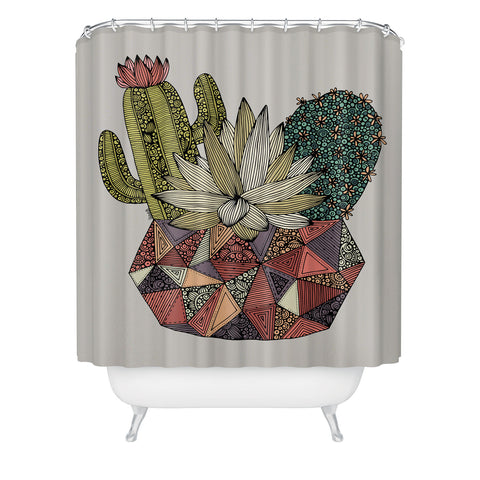 Valentina Ramos Little Cactus Shower Curtain