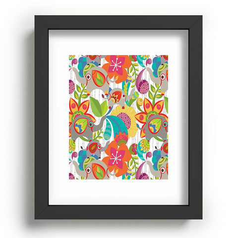 Valentina Ramos Little Elephants Recessed Framing Rectangle