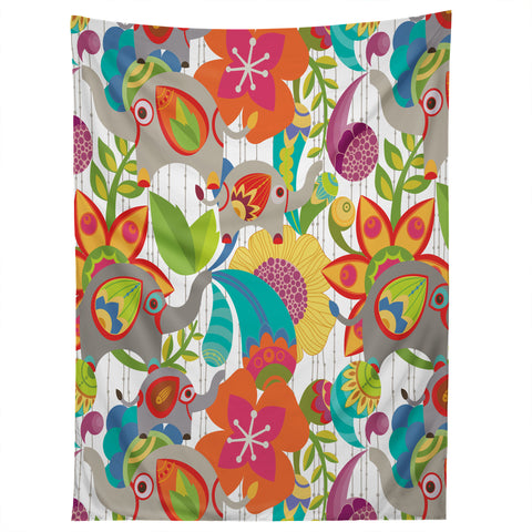 Valentina Ramos Little Elephants Tapestry