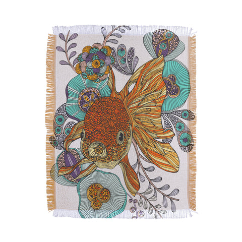 Valentina Ramos Little Fish Throw Blanket