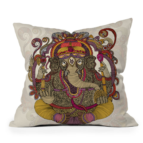 Valentina Ramos Lord Ganesh Throw Pillow