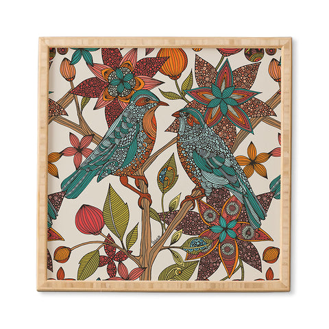 Valentina Ramos Lovebirds Framed Wall Art