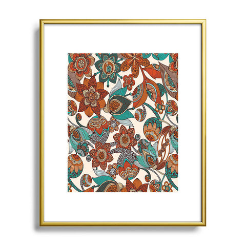 Valentina Ramos Lucy Flowers Metal Framed Art Print