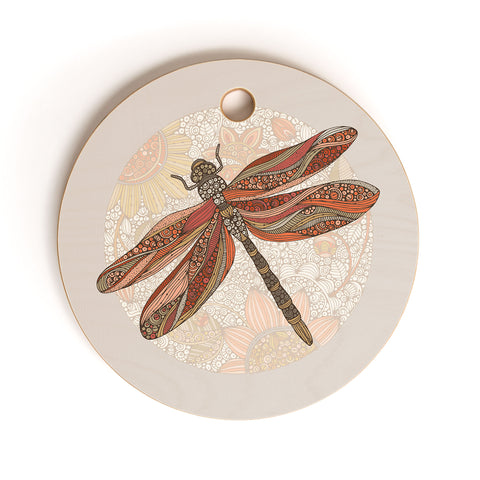 Valentina Ramos My dragonfly Cutting Board Round