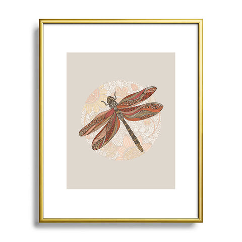 Valentina Ramos My dragonfly Metal Framed Art Print