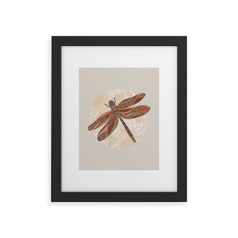 Valentina Ramos My dragonfly Framed Art Print