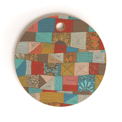 Valentina Ramos My quilt Cutting Board Round